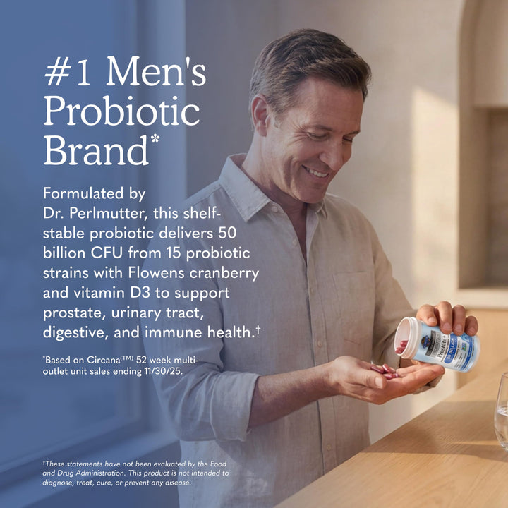 Garden of Life Dr. Formulated Probiotics Prostate+, 60 Count