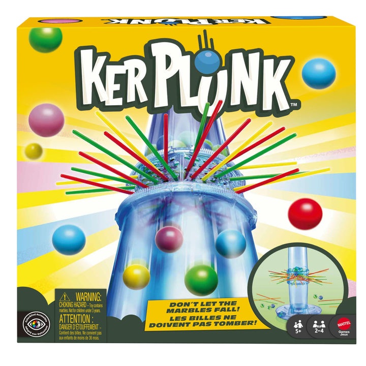 Mattel Games KerPlunk Game, 2-4 Players