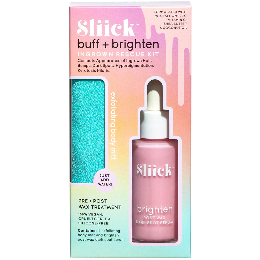 Sliick Buff + Brighten Ingrown Hair Treatment, 1 fl oz