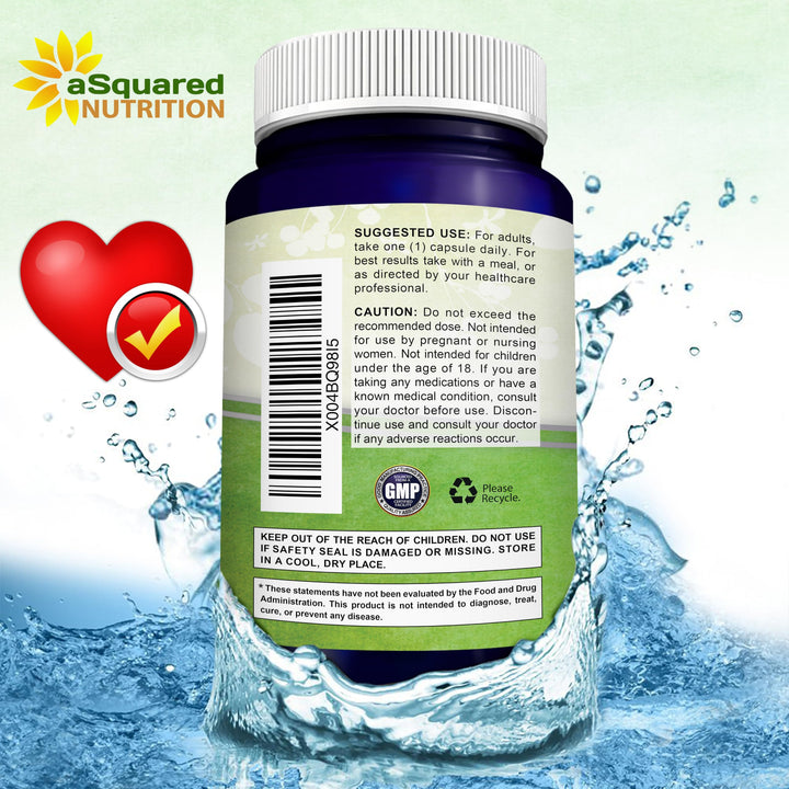 aSquared Nutrition CoQ10, 400 mg, 200 Count