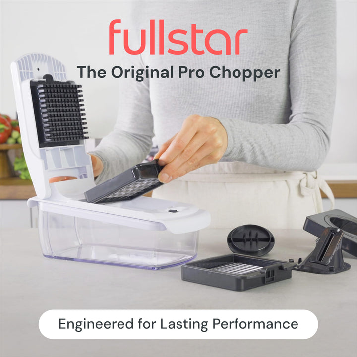 Fullstar Pro Original Vegetable Chopper And Spiralizer, All-in-1 Kitchen Tool