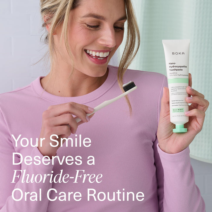Boka Toothpaste, Nano Hydroxyapatite, Fluoride Free