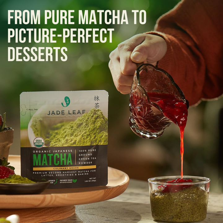 Jade Leaf Matcha Culinary Grade Powder, Organic, 30 g