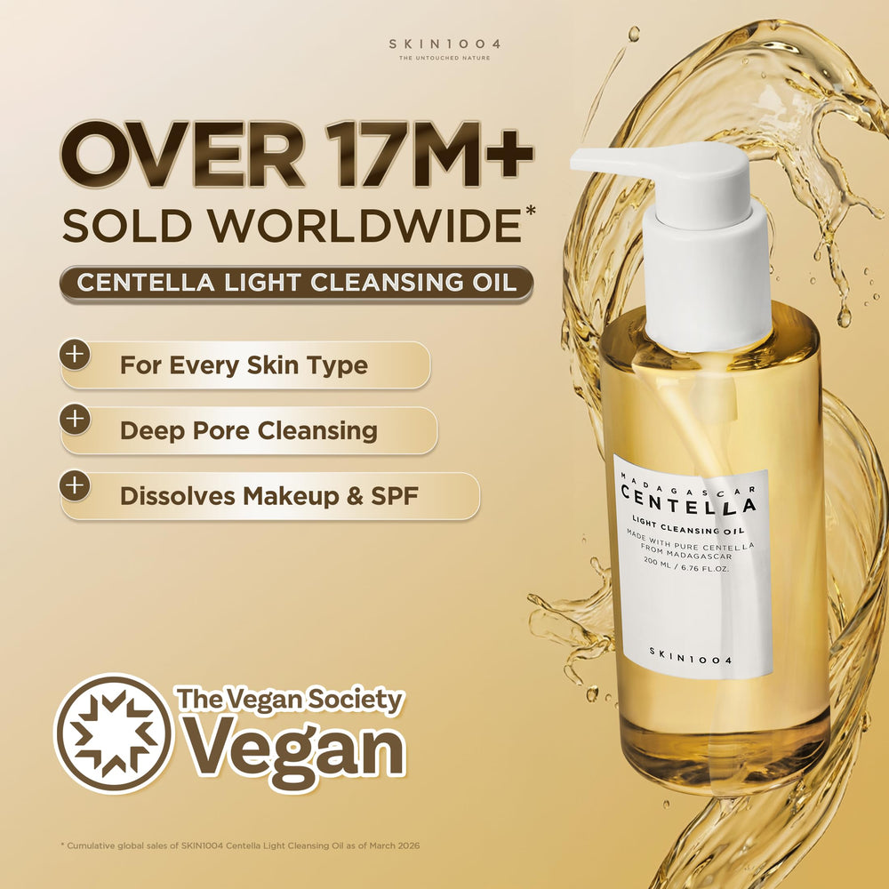 SKIN1004 Madagascar Centella Light Cleansing Oil, 6.76 fl oz