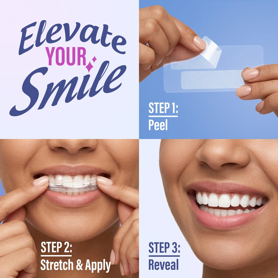 GuruNanda Express Whitening Strips, Clear, 14 Count