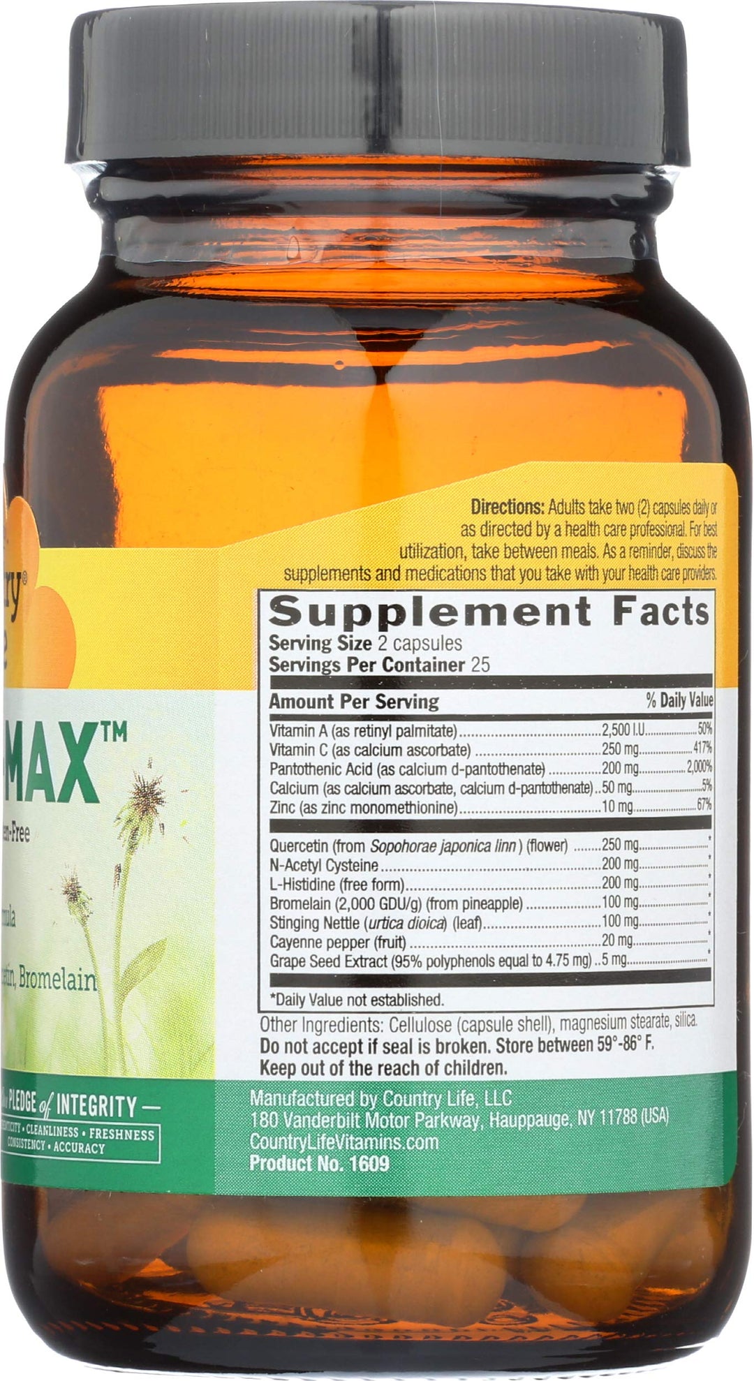 Country Life Biochem Aller-Max, 50 Count