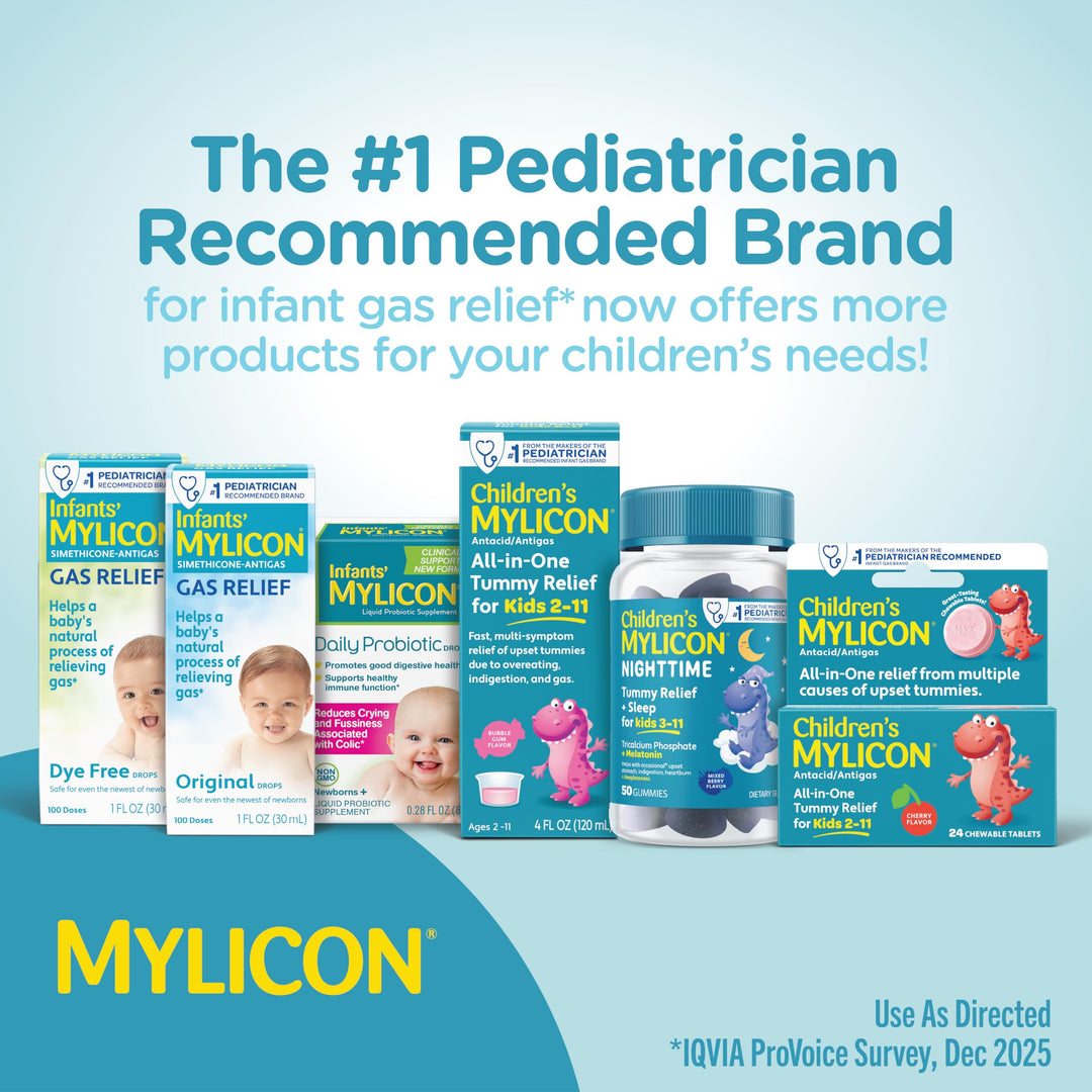 MYLICON Gas Relief Drops, Dye Free, 1 fl oz