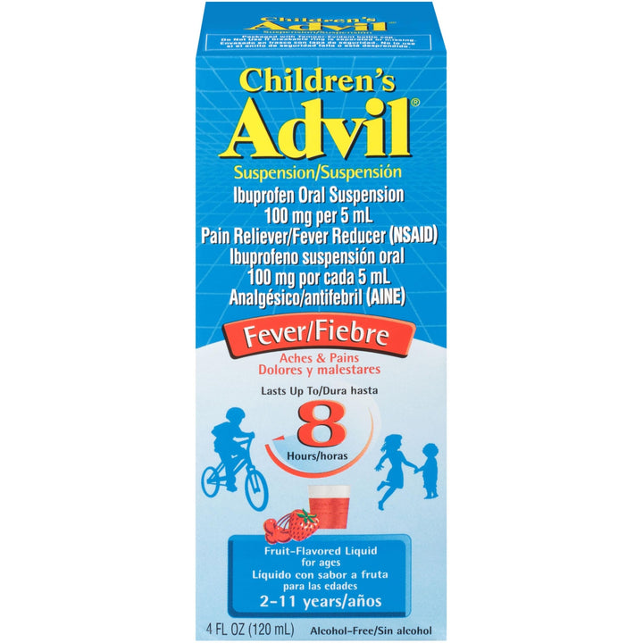 Advil Children's Pain Reliever and Fever Reducer, Fruit, 4 fl oz