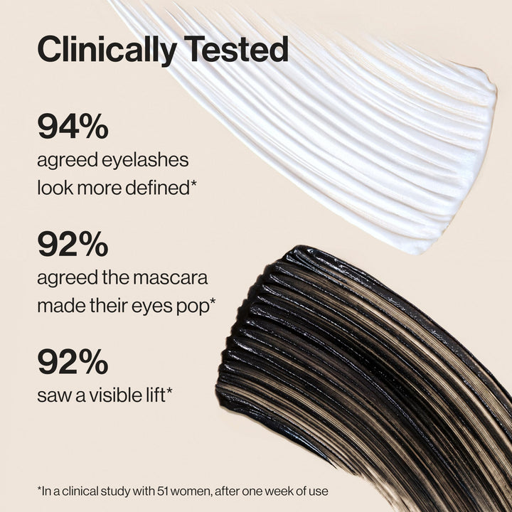 Honest Beauty 2-in-1 Extreme Length Clean Mascara And Primer, Black, 0.27 fl oz