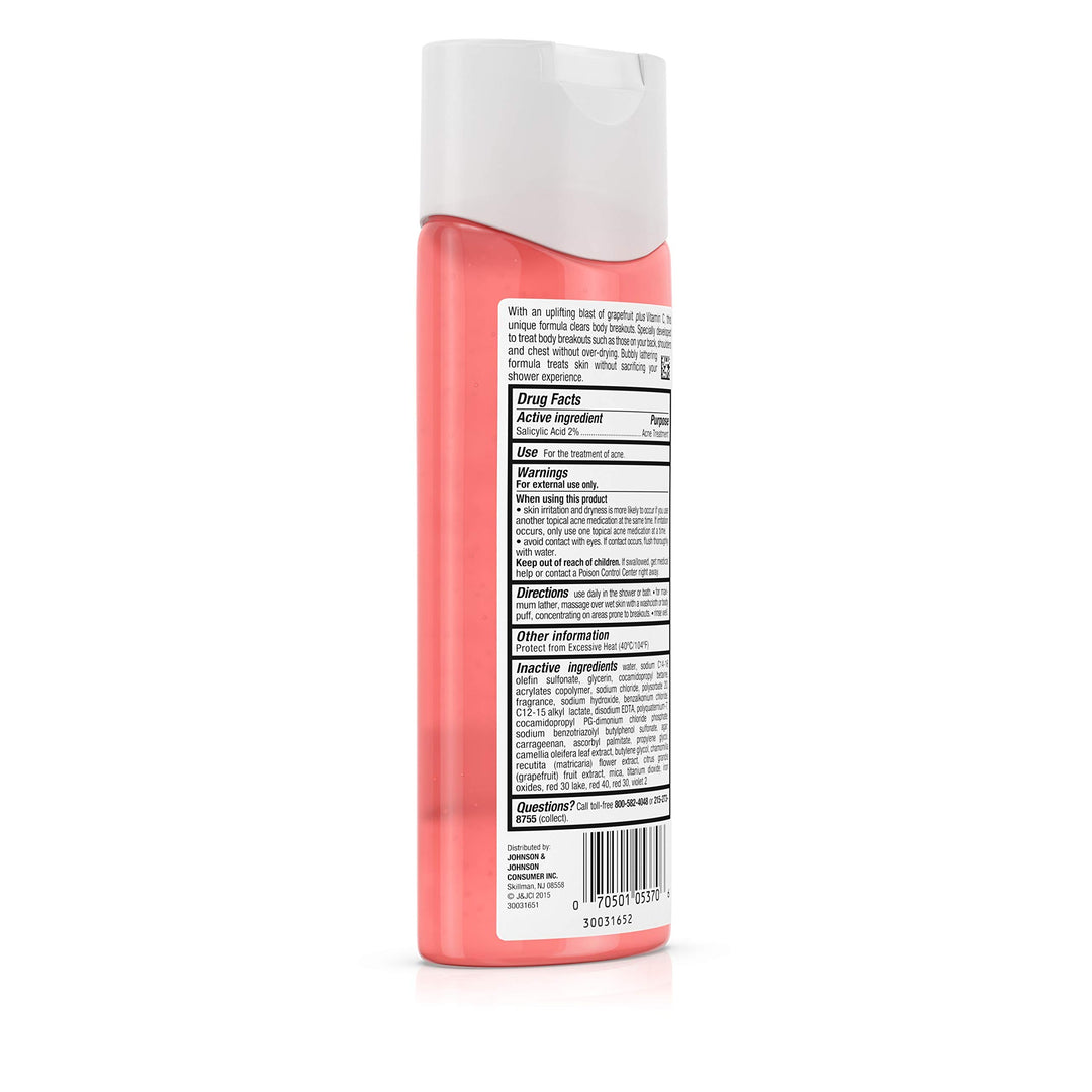 Neutrogena Body Clear Body Wash, Pink Grapefruit, 8.5 fl oz