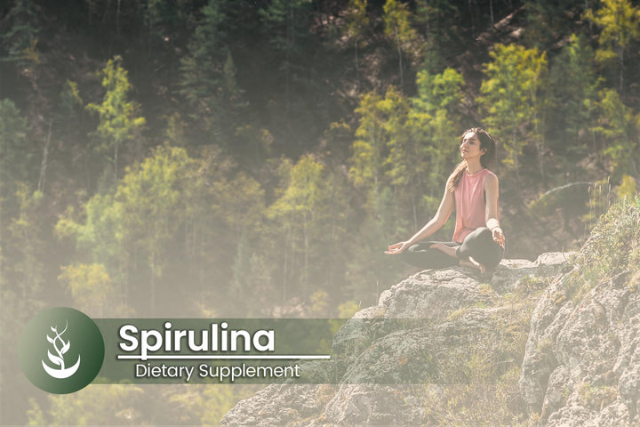 Pure Original Ingredients Spirulina, 100 Count