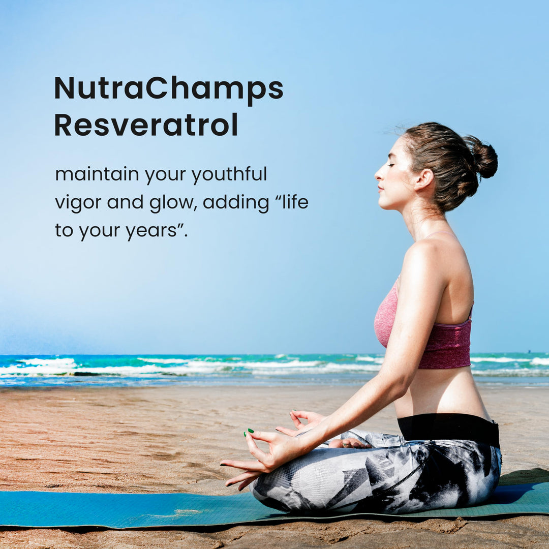 NutraChamps Resveratrol Complex, 1,200 mg, 60 Count