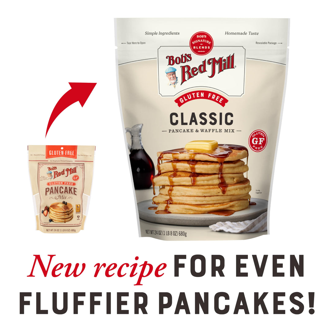 Bobs Red Mill Gluten Free Pancake Mix, 24 oz