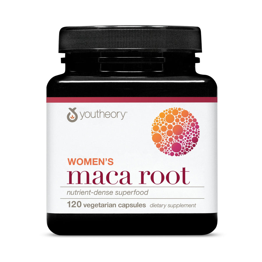 Youtheory Women's Maca Root Supplement, 120 Count
