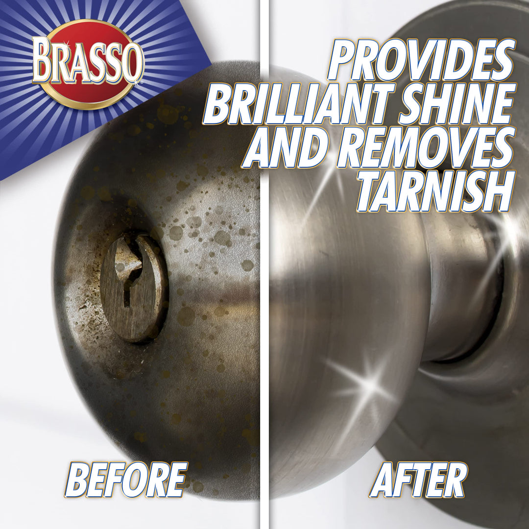 Brasso Multi-Purpose Metal Polish, 8 oz