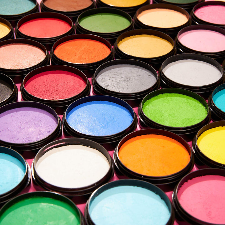 Moon Creations Pro Face And Body Paint Cake Pots, 40 Colour Professional Kit