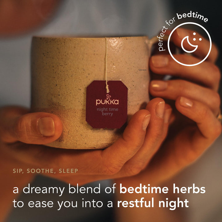 Pukka Night Time Berry Herbal Tea, 20 Count