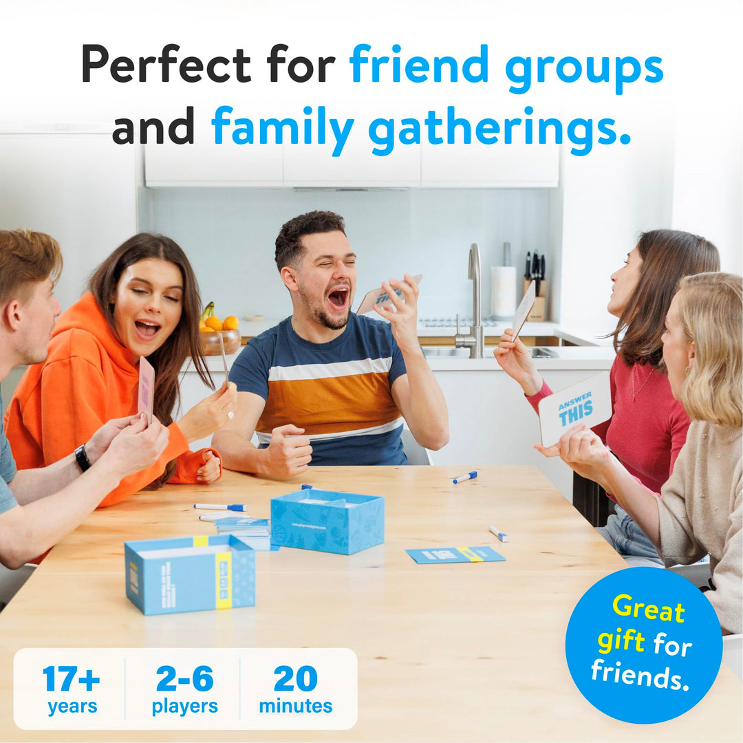 The World Game Answer This Friends Card Game