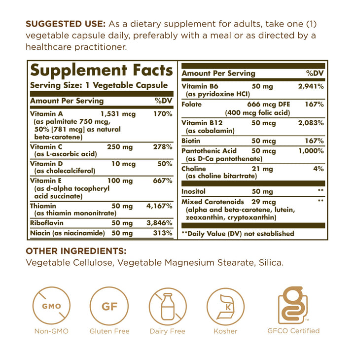 Solgar Vitamins Only Vegetable Capsules, 90 Count