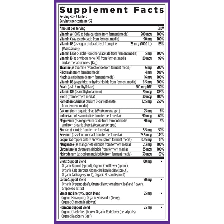 New Chapter Women's Multivitamin 40 Plus, Berry, 96 Count
