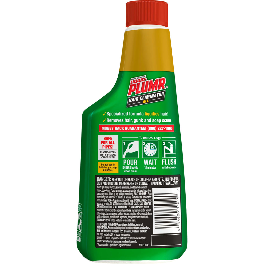 Liquid-Plumr Pro-Strength Clog Remover, 16 oz