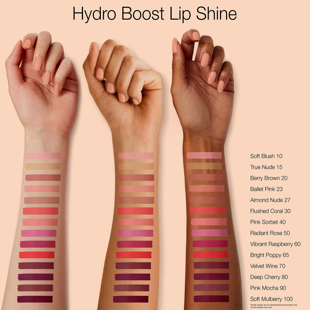 Neutrogena Hydro Boost Moisturizing Lip Gloss, 70 Velvet Wine, 0.1 oz