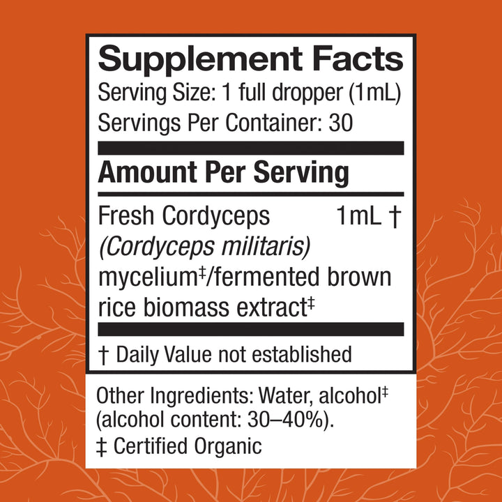 Host Defense Cordyceps Extract, 1 oz