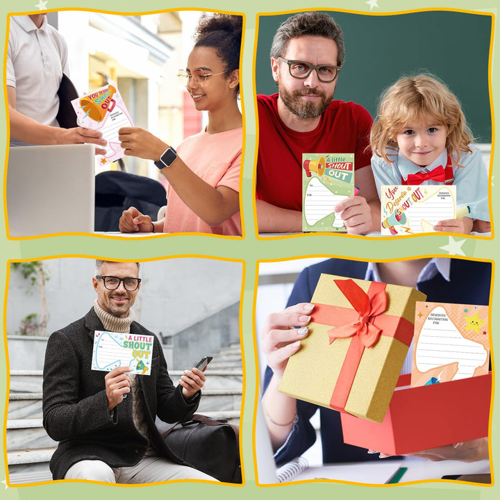 Funrous Shout Out Cards, 200 Count