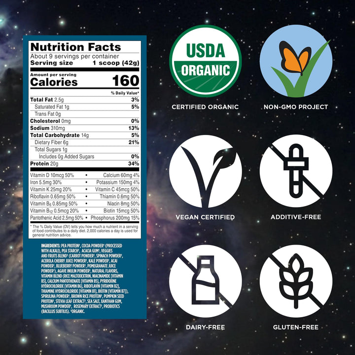 Vega One Organic Chocolate, 375 g