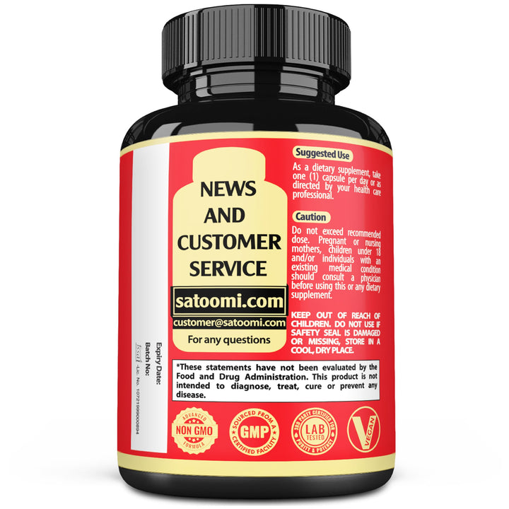 Satoomi St. John's Wort Capsules, 5050 mg, 90 Count