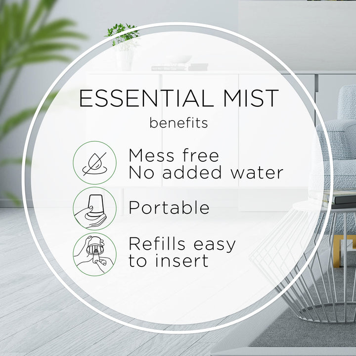 Air Wick Essential Mist Diffuser Oil Refill, Happiness, 1 Count