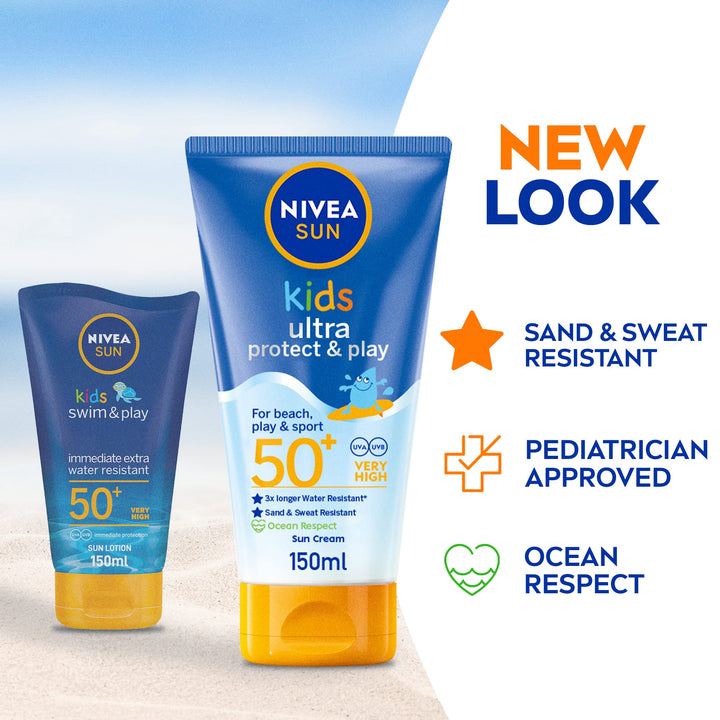 NIVEA Sun Kids Lotion, SPF 50+, 150 ml