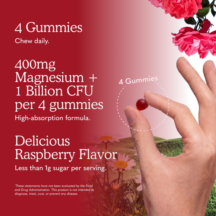 Garden of Life Dr Formulated Magnesium Gummies, Raspberry