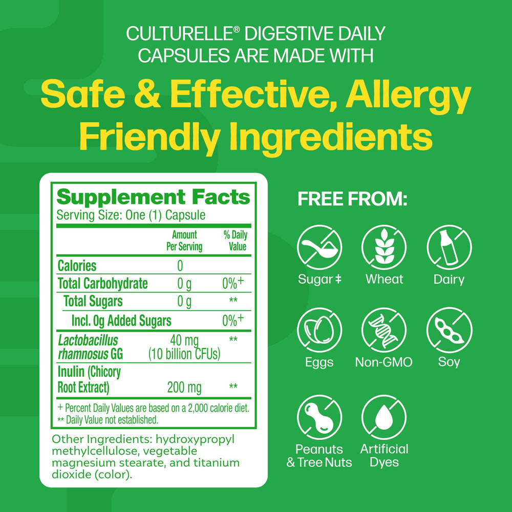 Culturelle Digestive Health Probiotic, 30 Count