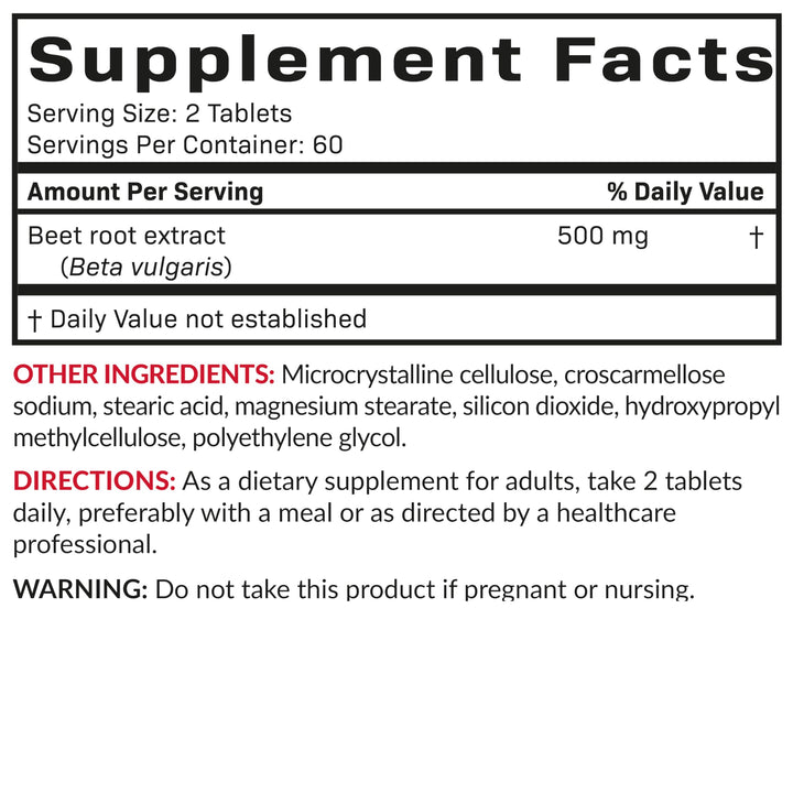 Futurebiotics Beet Root Extra Strength, 120 Count