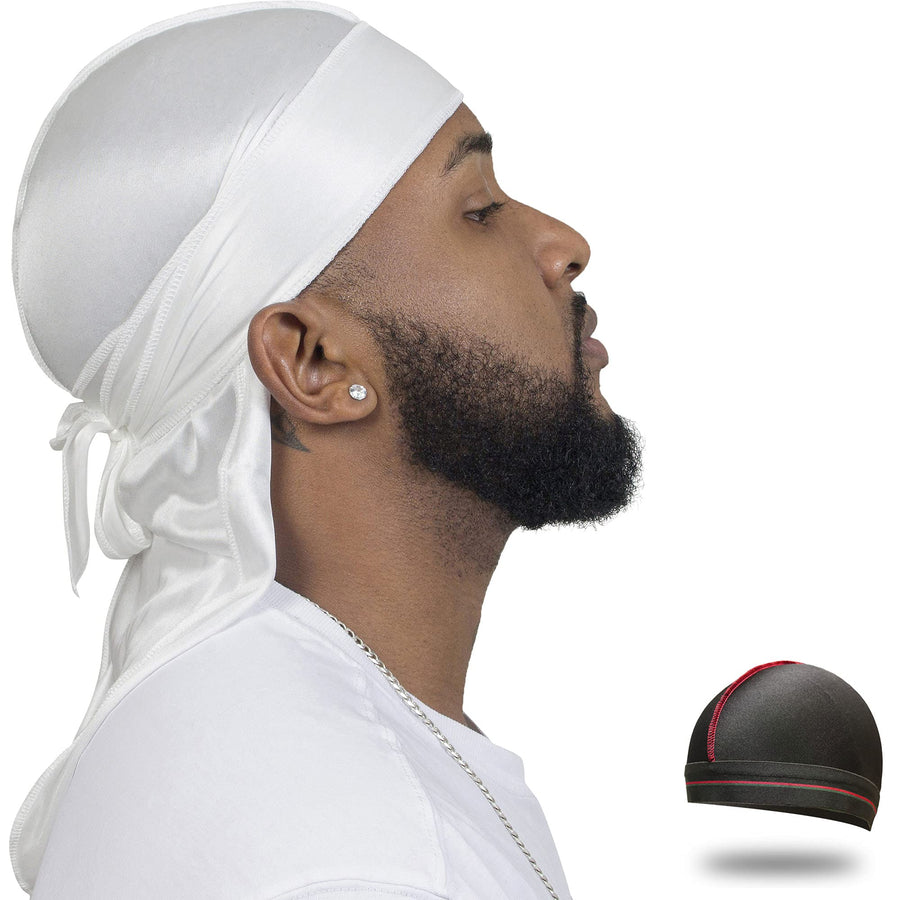 ForceWave Silky Durag, White