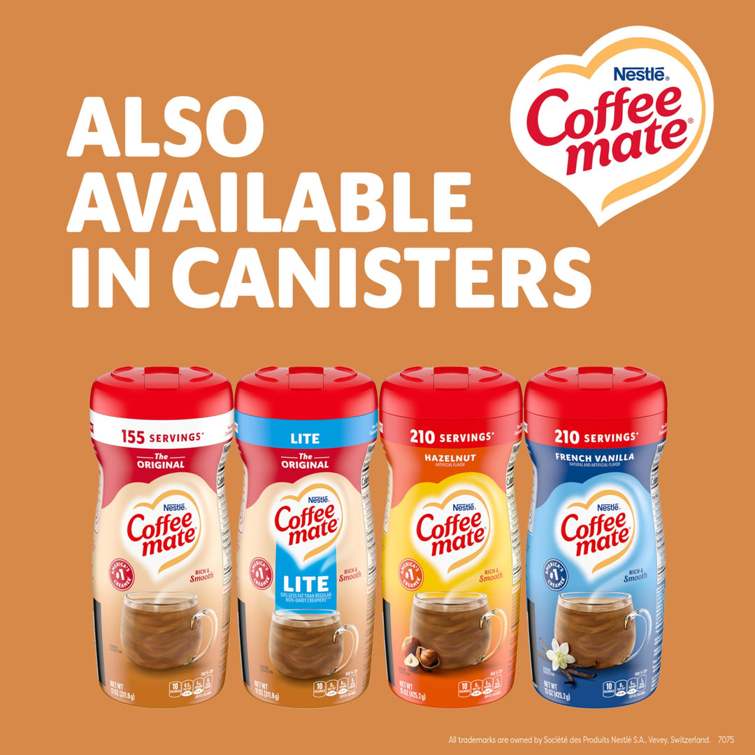 Coffee Mate Original Non Dairy Powder Creamer, 3 g, 1000 Count