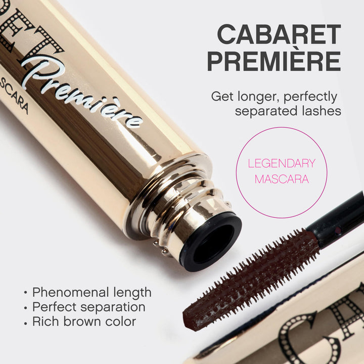 Vivienne Sabó Cabaret Premiere Mascara, Brown, 0.3 fl oz