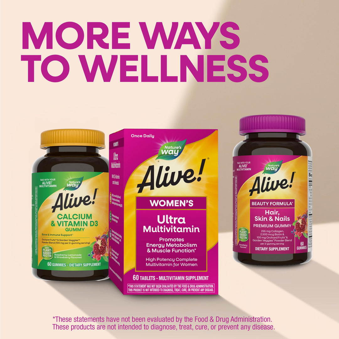 Nature's Way Alive Women's Ultra Multivitamin, 60 Count