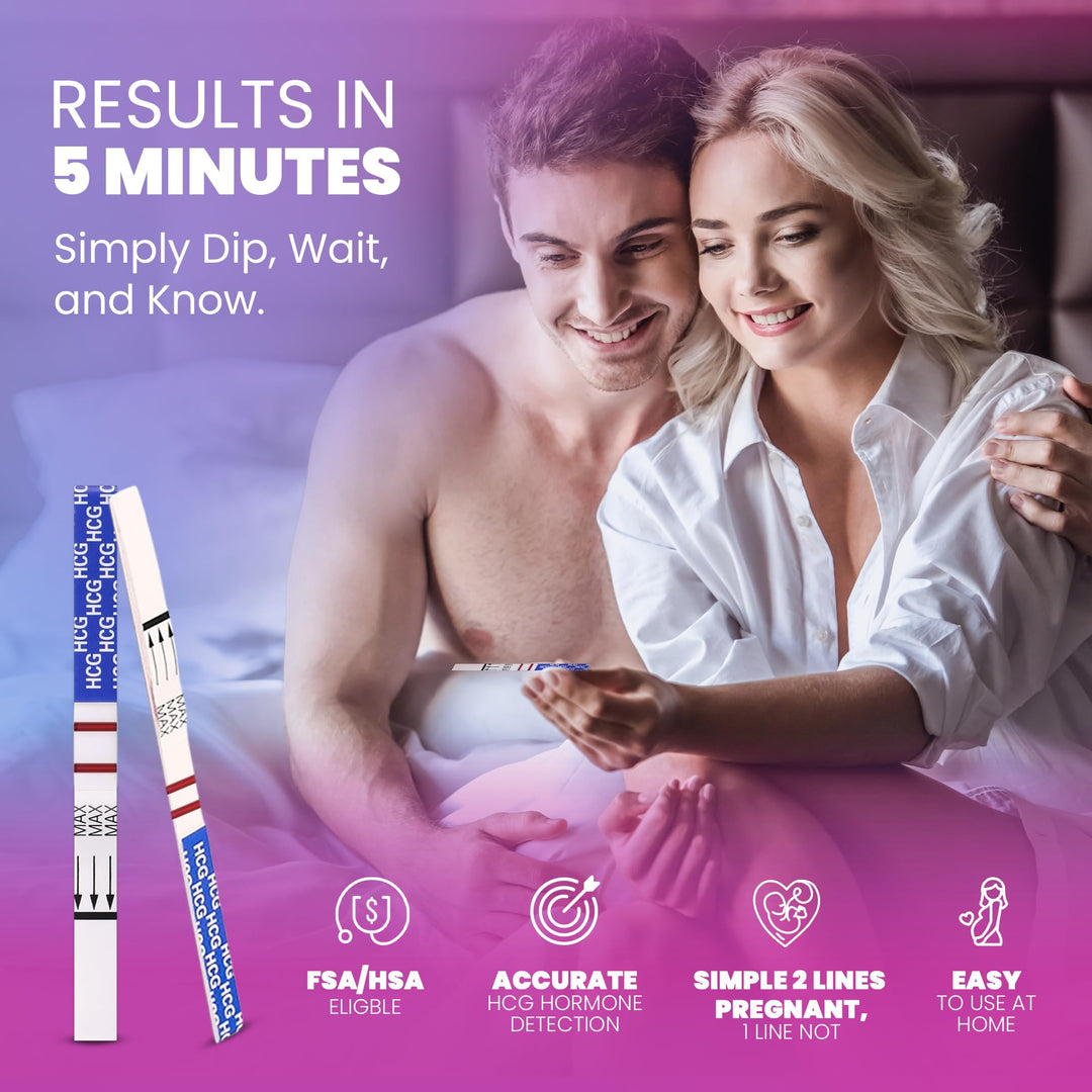 Pelvana Ovulation And Pregnancy Test Strip Combo Kit, 50 Count, 20 Count
