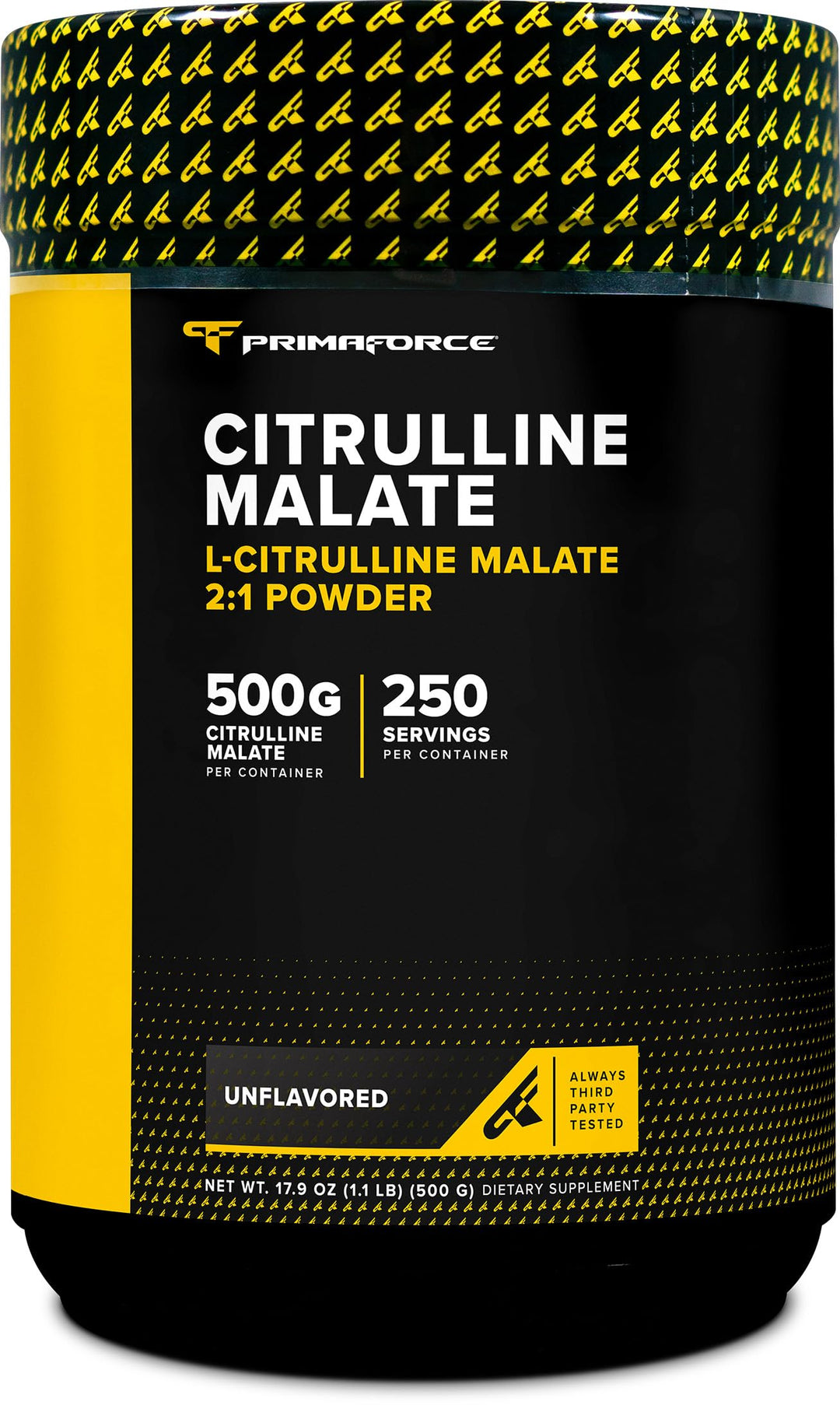 Primaforce L-Citrulline Malate Powder, Unflavored, 500 g