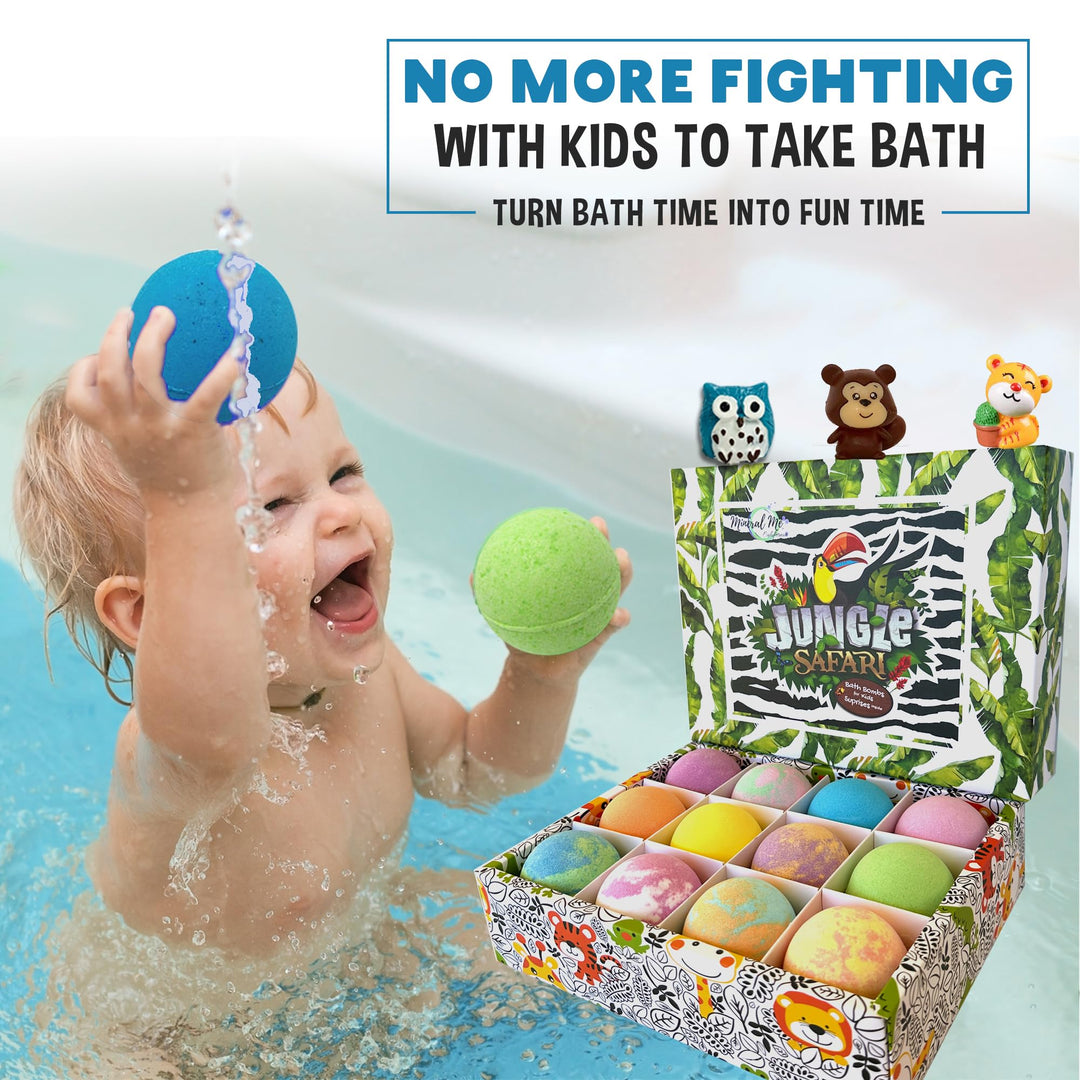 Mineral Me California Bath Bombs with Surprise Inside, 12 Count