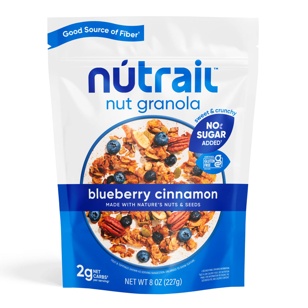 NuTrail Nut Granola Cereal, Blueberry Cinnamon, 1 Count