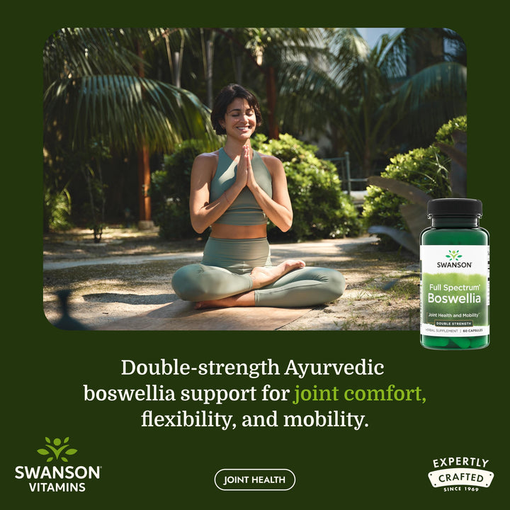 Swanson Full Spectrum Boswellia, 800 mg, 60 Count