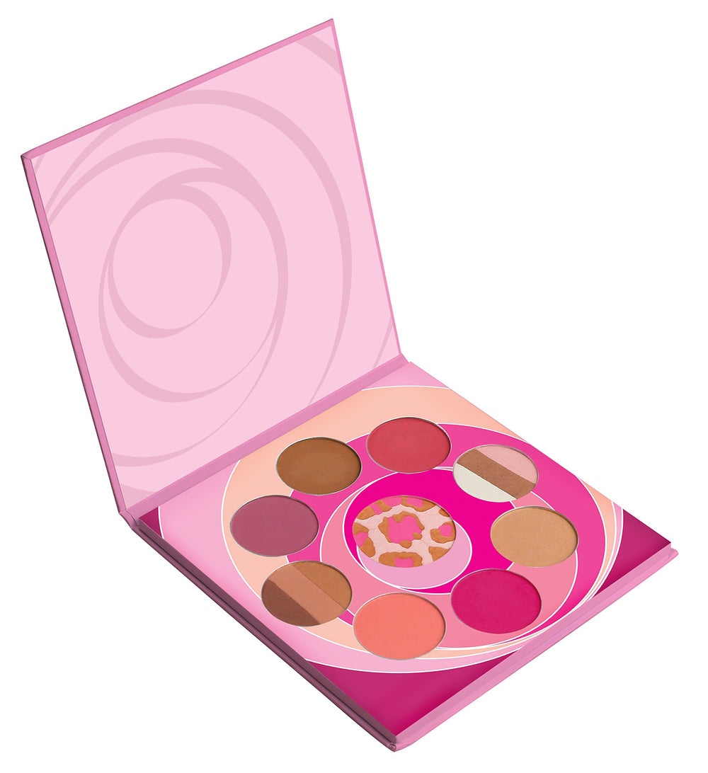 Coastal Scents Blush And Bronzer Palette, PL-080