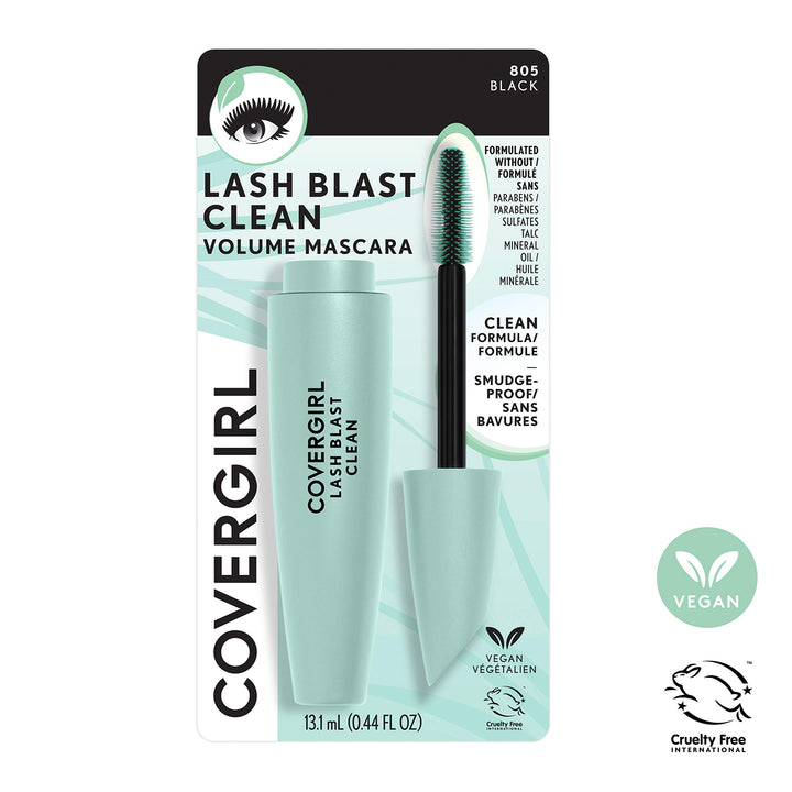 Lash Blast Clean Volume Mascara, Black, 1 Count