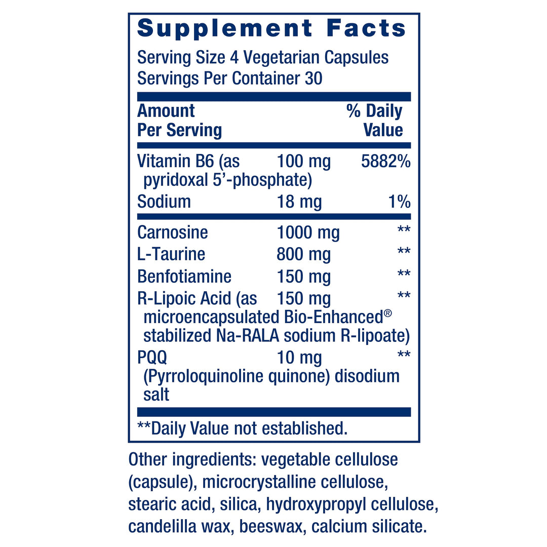 Life Extension Mitochondrial Energy Optimizer With PQQ, 120 Count