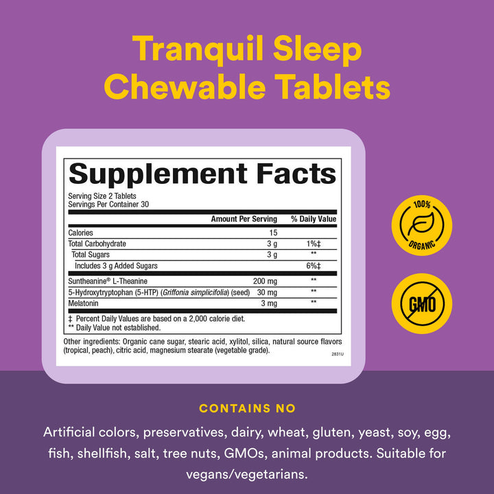 Natural Factors Stress-Relax Tranquil Sleep, 126563