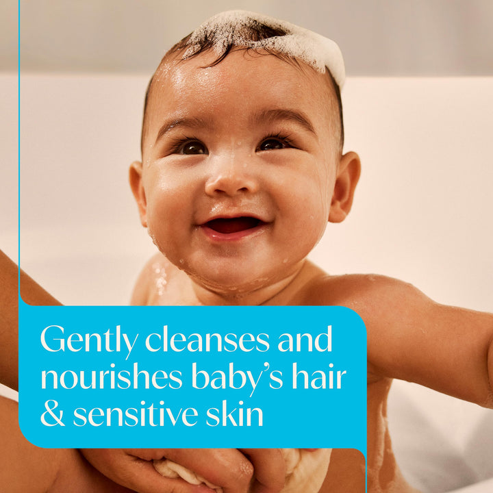 Aveeno Baby Gentle Wash & Shampoo, Lightly Scented, 18 fl oz