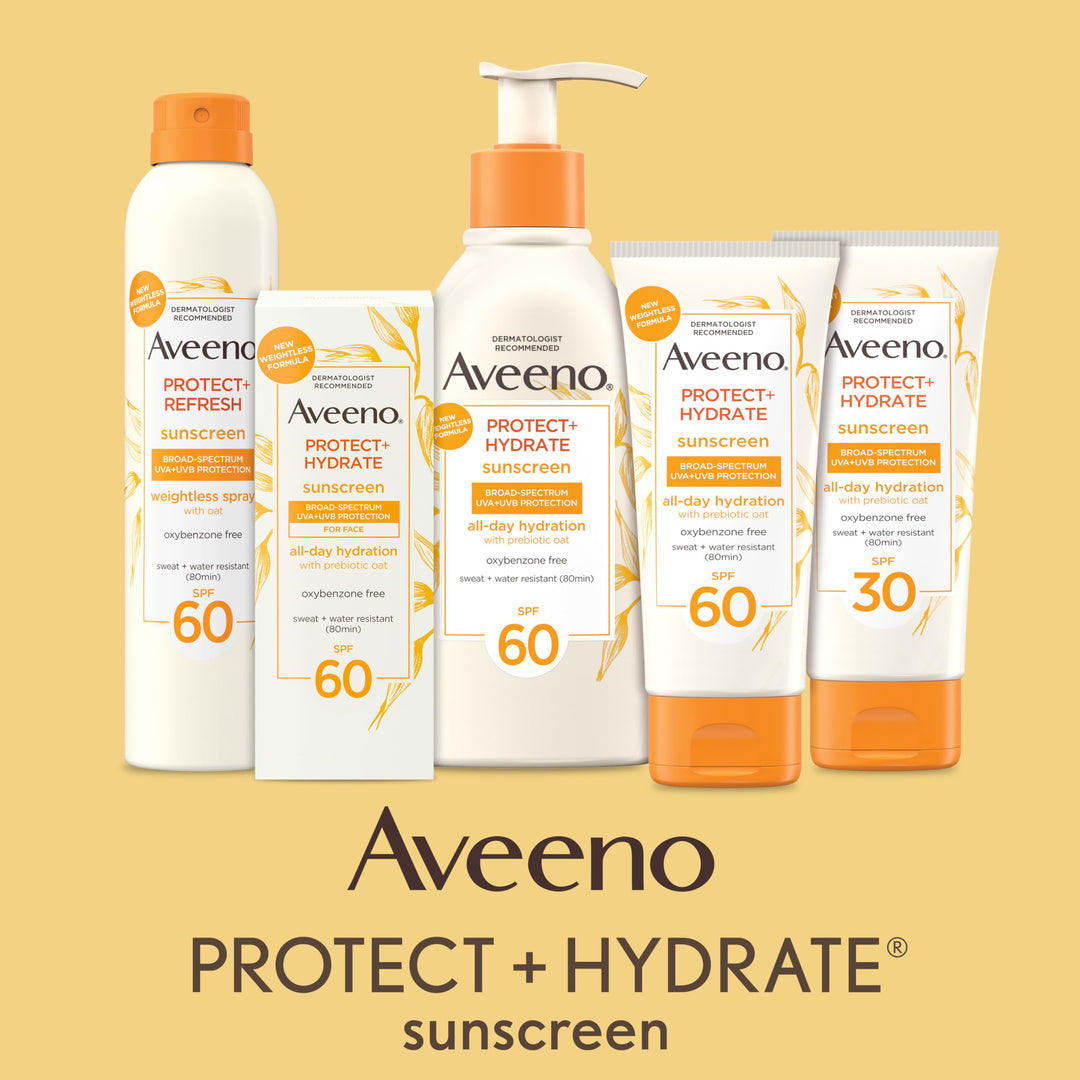 Aveeno Protect & Hydrate Moisturizing Face Sunscreen Lotion, SPF 60